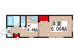 BRILLIANT AKITSUの物件間取画像